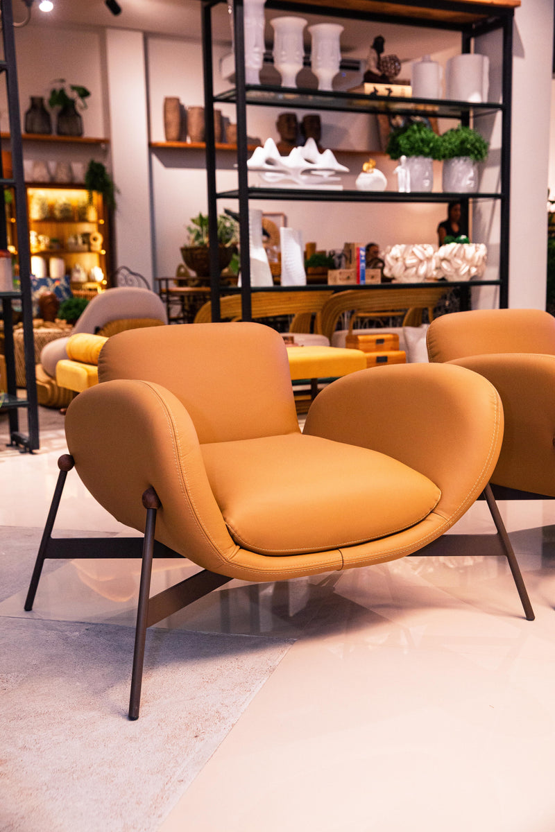 Salva Barista Armchair 100% Genuine Leather1